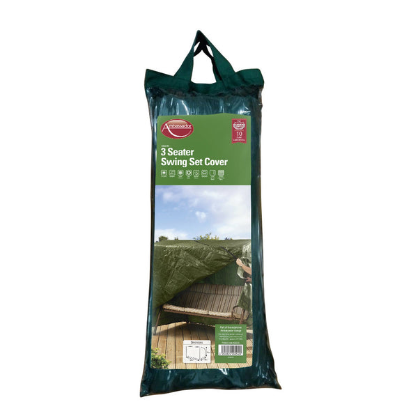 Ambassador green 3 seater swing seat cover