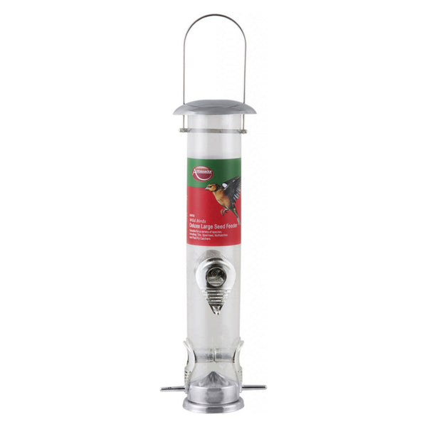 Ambassador Wild Birds deluxe large seed feeder