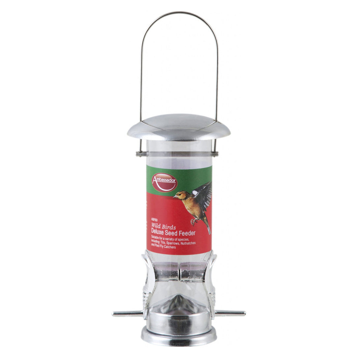 Ambassador deluxe wild bird seed feeder