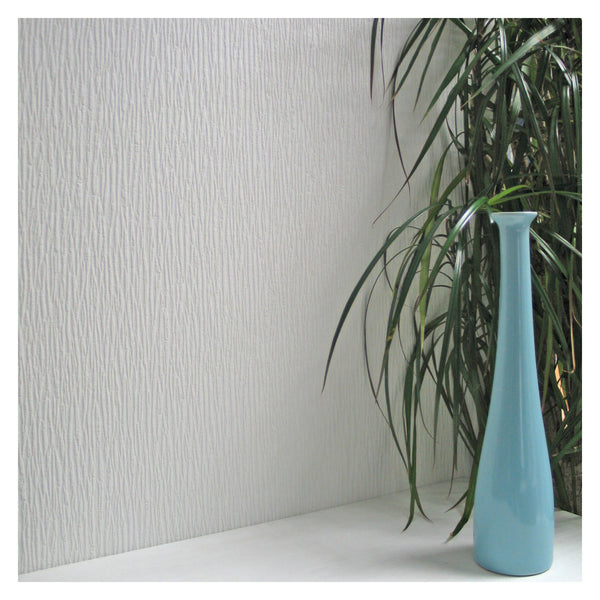 Anaglypta Hurstwood blown vinyl wallpaper bark design