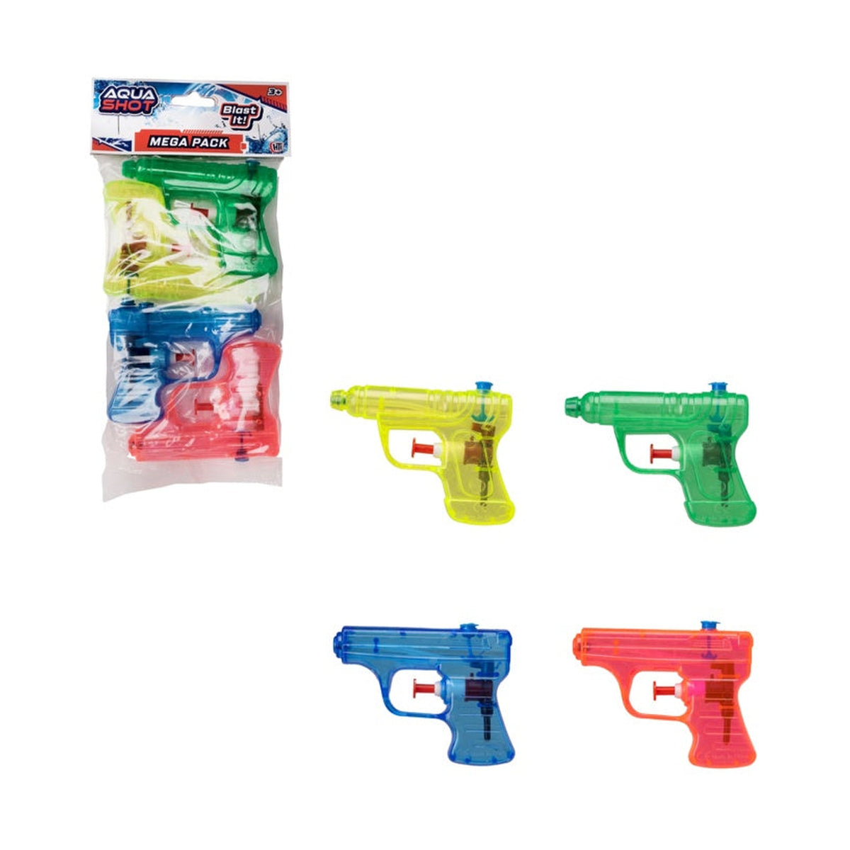Aqua Shot mega pack of water guns