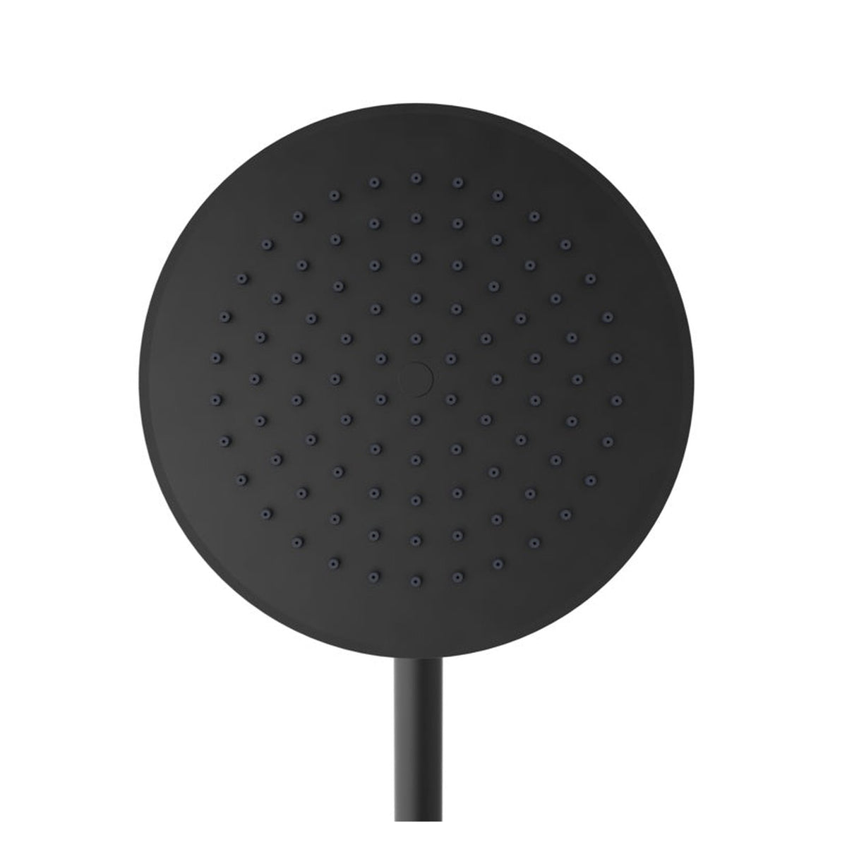 Aqualisa round bar valve dual mixer shower in matt black, view 6