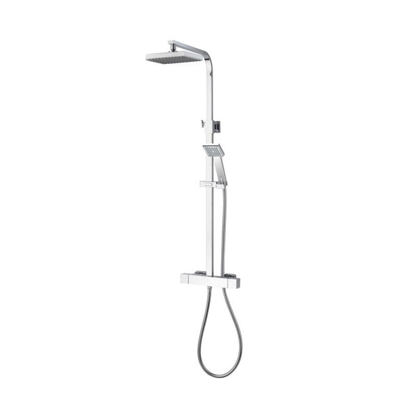 Aqualisa square valve dual mixer shower in chrome