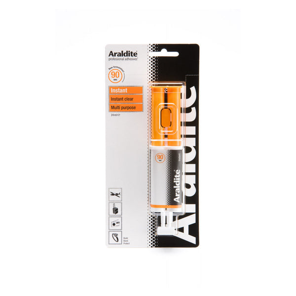 Araldite Instant Clear 24ml syringe
