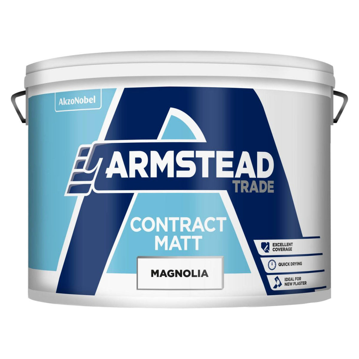 Armstead Trade Contract Matt emulsion 10L tin in Magnolia