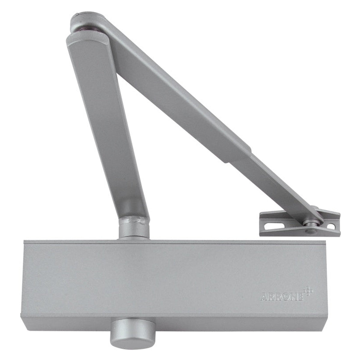 Arrone silver adjustable door closer