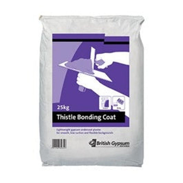 Artex Thistle bonding plaster, 25kg bag