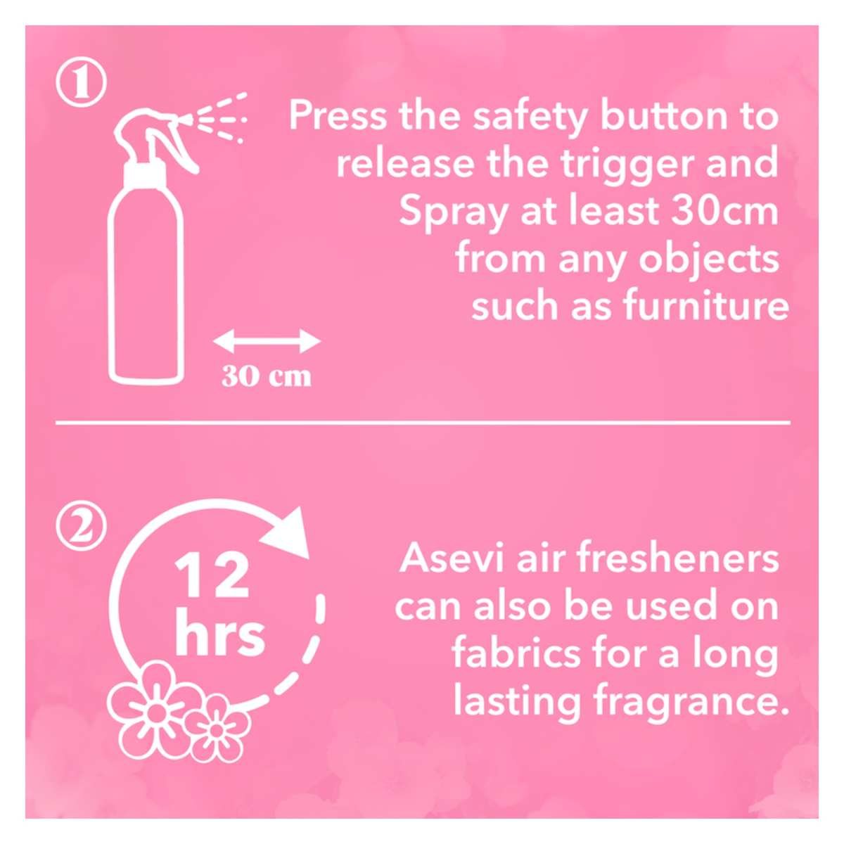 Asevi White Jasmine air freshener spray 400ml, view 4