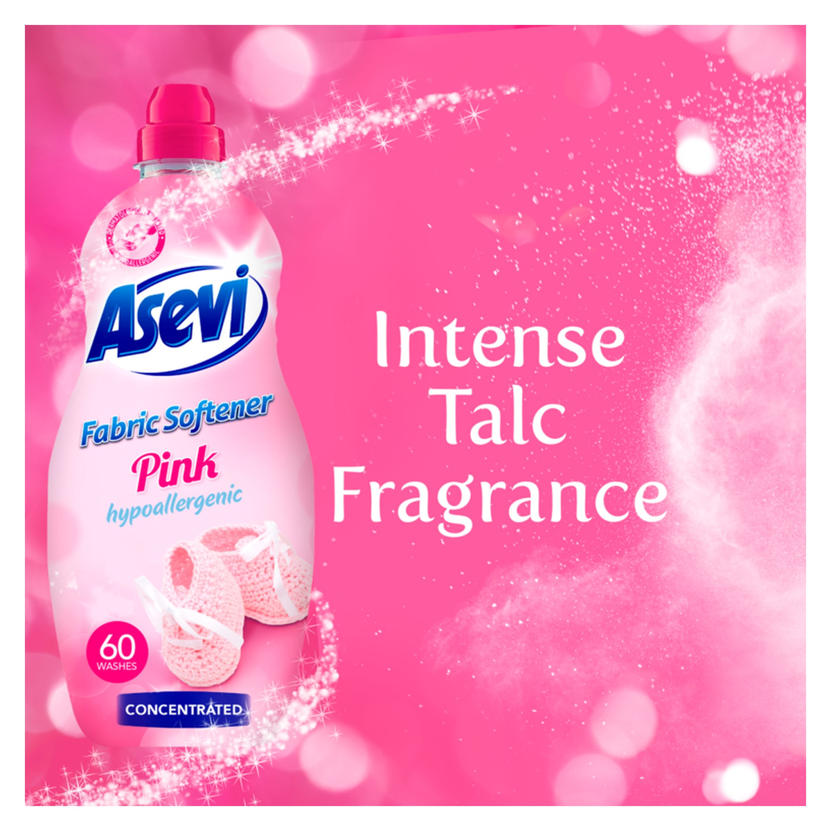 Asevi pink fabric softener 1.5L, view 3