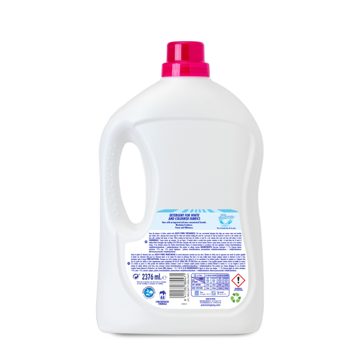 Asevi Pure Freshness laundry detergent 2.4L, view 2