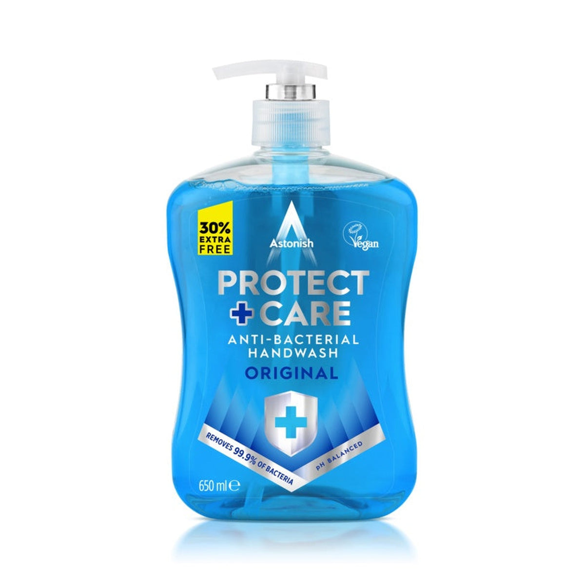Astonish Protect and Care antibacterial handwash 650ml