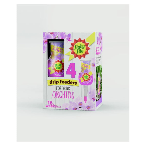 Baby Bio orchid drip feeders 4 x 40ml