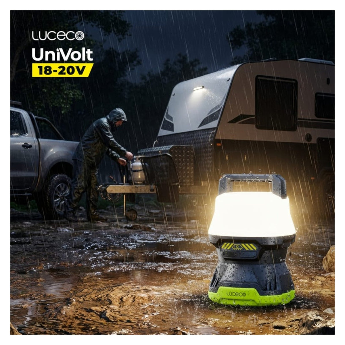 Battery Area Worklight 6500k - 4000lm, view 6