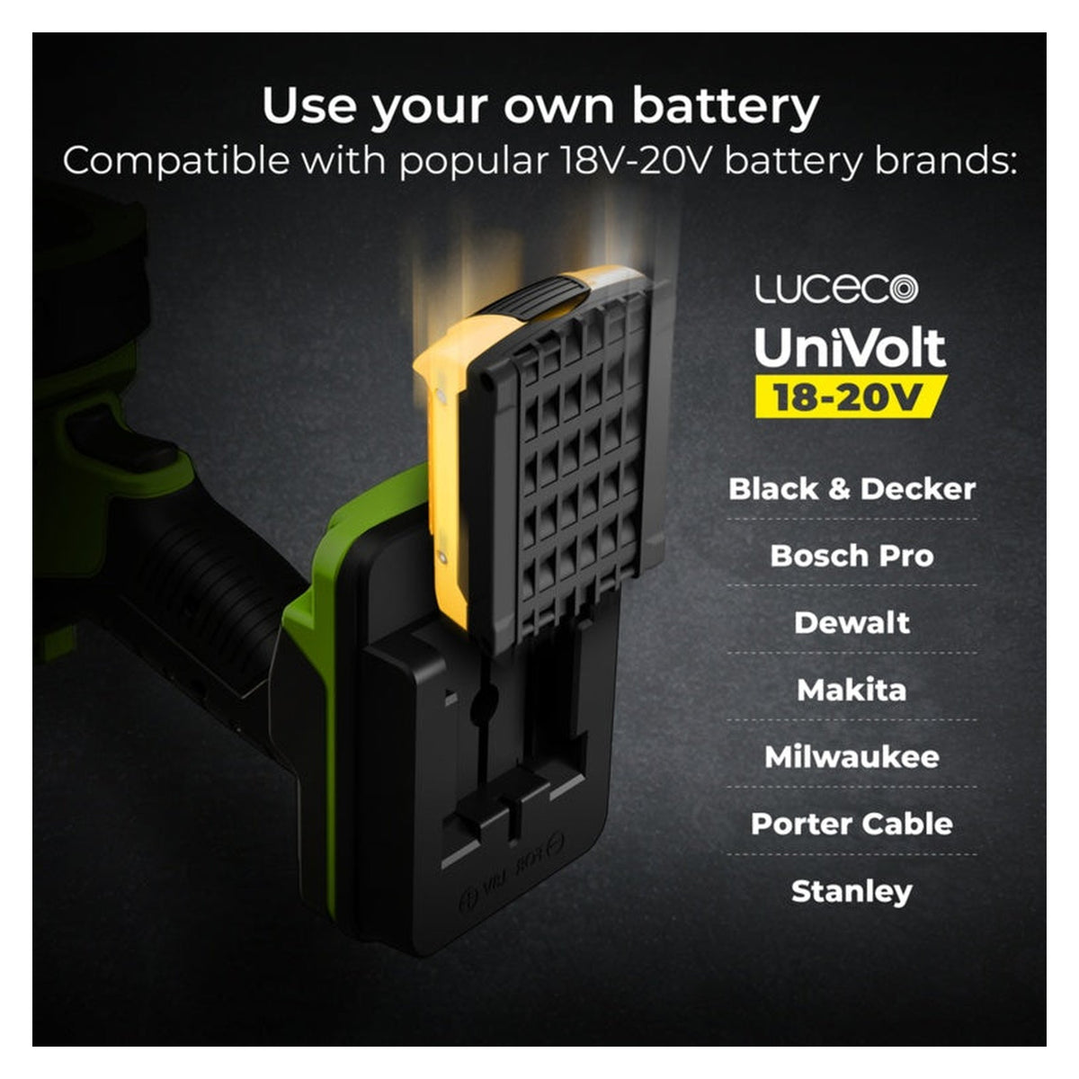 Battery Led Spotlight 6500k - 2000lm, view 10