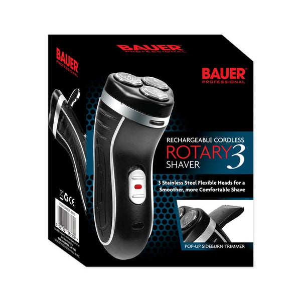 Bauer Smooth Action 3 head cordless rotary shaver
