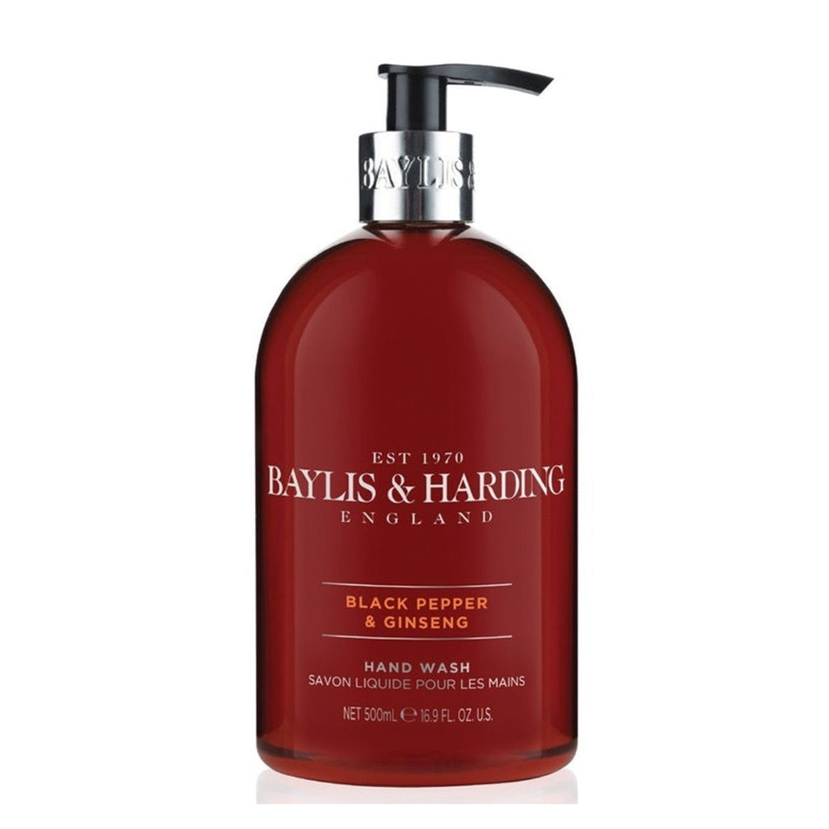 Baylis & Harding Black Pepper and Ginseng hand wash 500ml