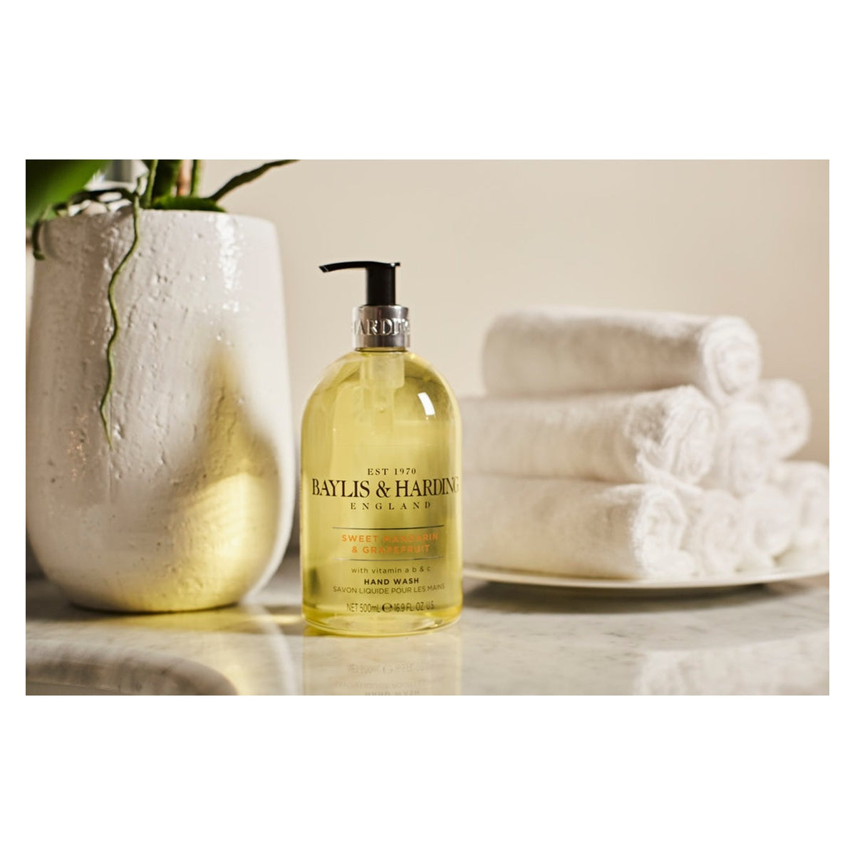 Baylis & Harding Sweet Mandarin and Grapefruit hand wash 500ml, view 4
