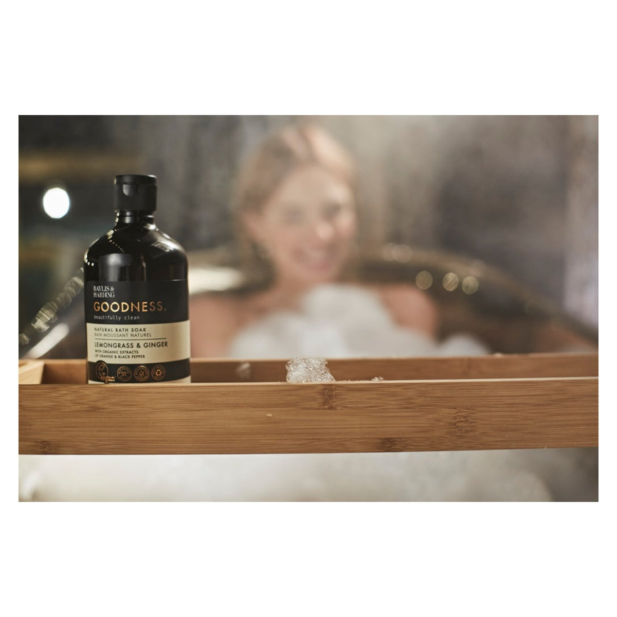 Baylis & Harding Lemongrass & Ginger bath soak 500ml, view 3