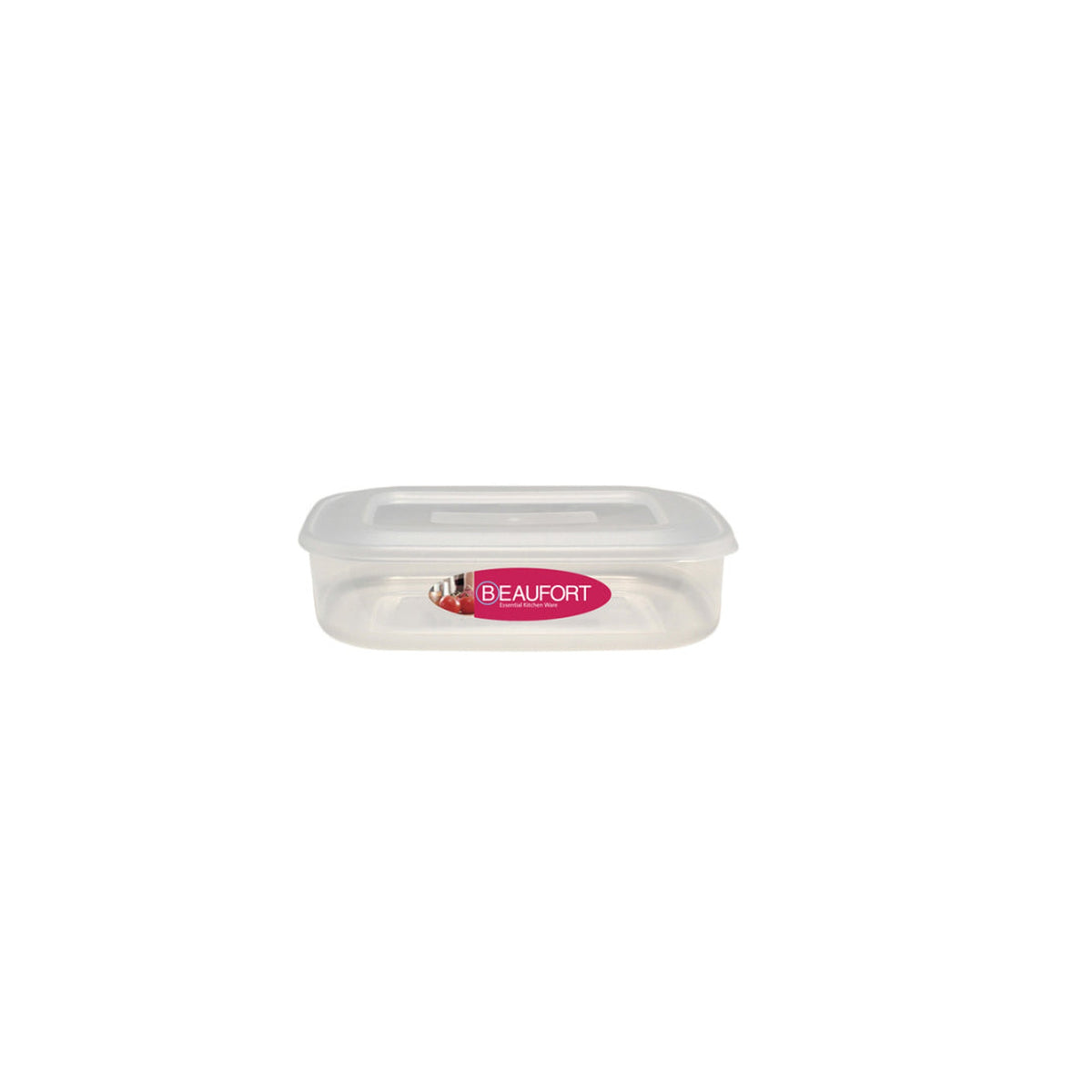 Beaufort 1L clear food container
