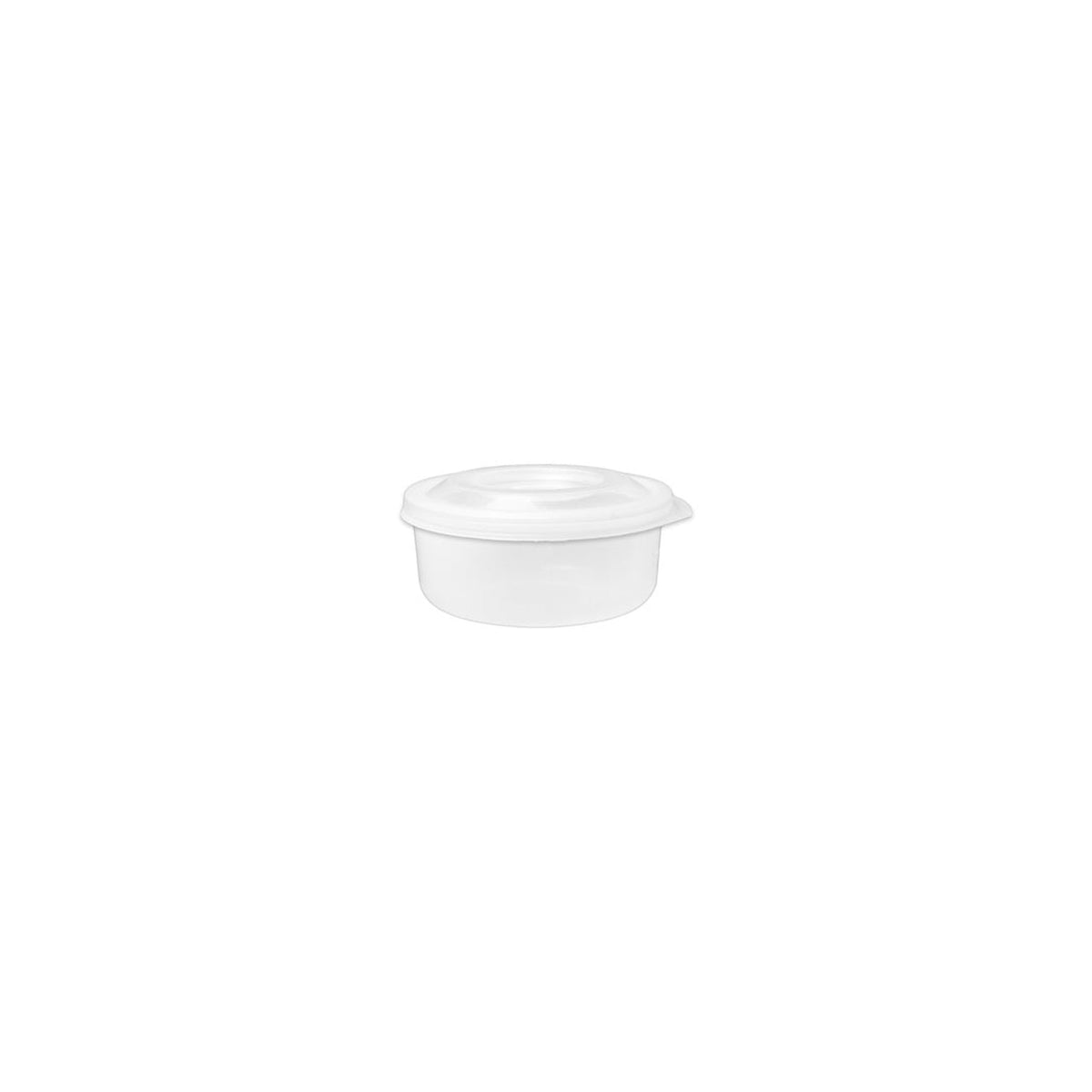 Beaufort round clear 250ml food container, view 2