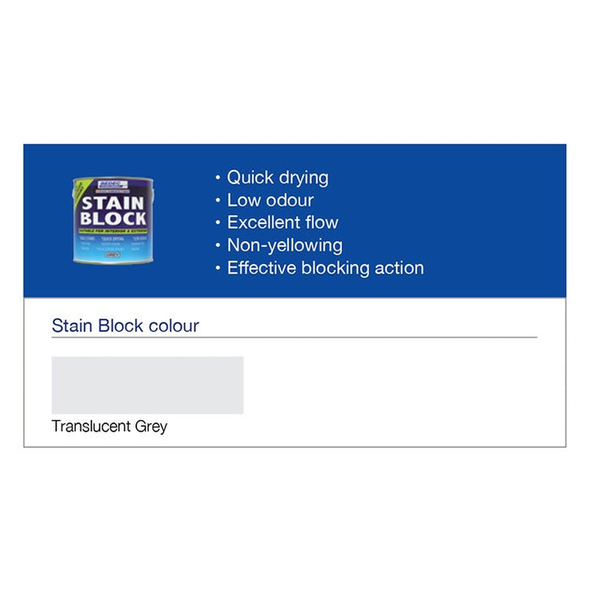 Bedec stain block 750ml, view 2