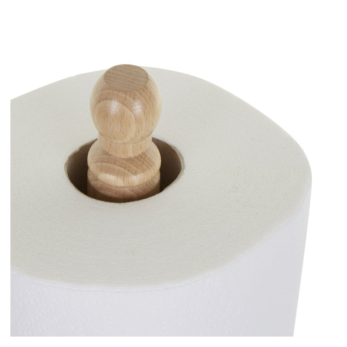 Beech Paper Towel Holder, view 2