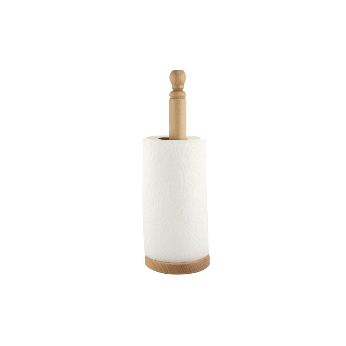 Beech Paper Towel Holder, view 4