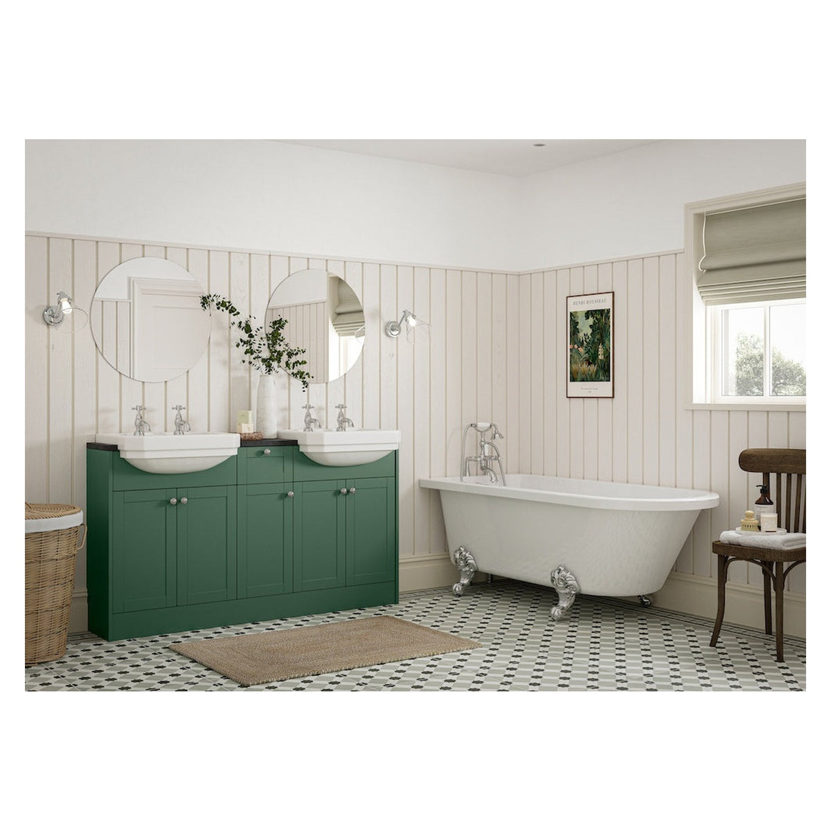 Benita fitted bathroom furniture suite, view 2