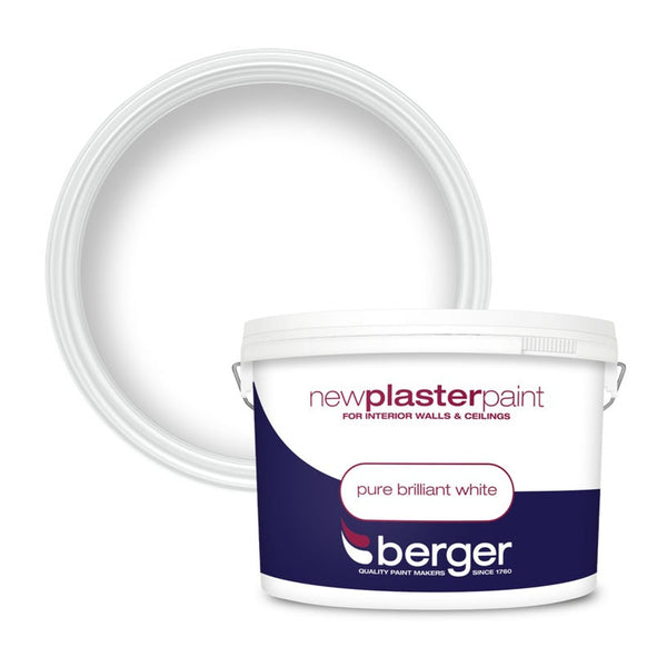 Berger New Plaster Paint matt white 10L