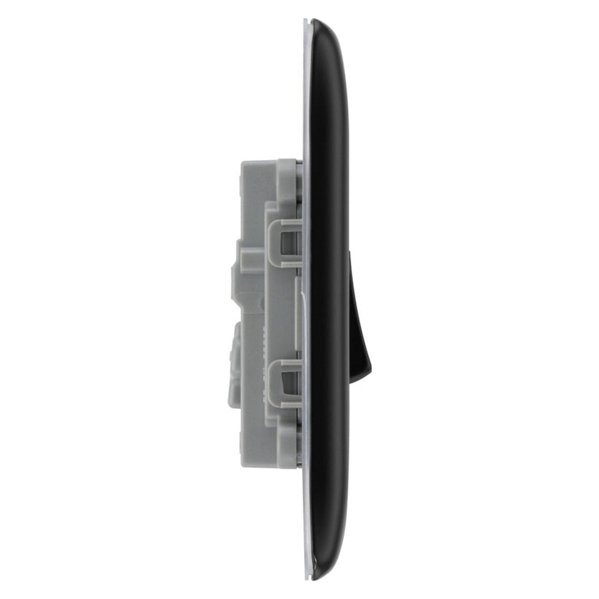 BG Nexus Metal matt black intermediate switch, view 4