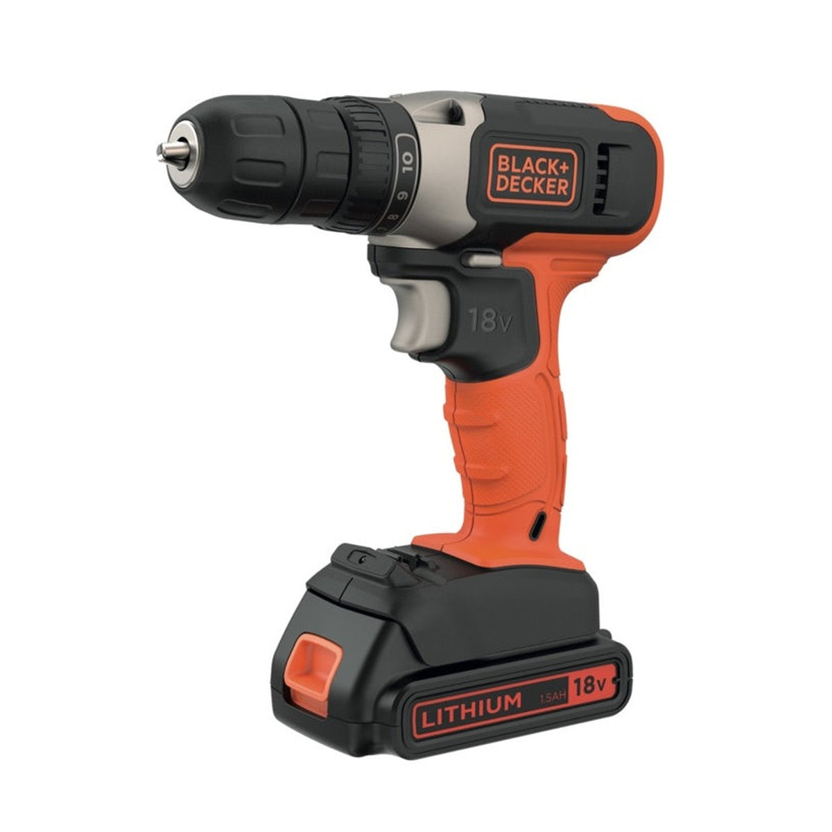 Black+Decker 18V cordless drill driver