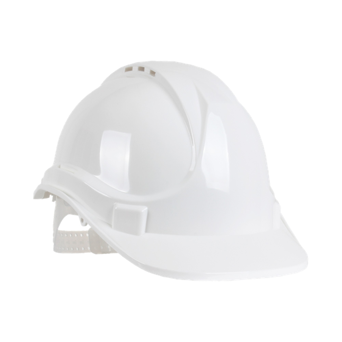 Blackrock white 6 point safety helmet