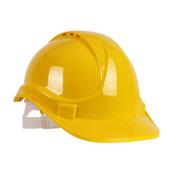 Blackrock yellow 6 point safety helmet