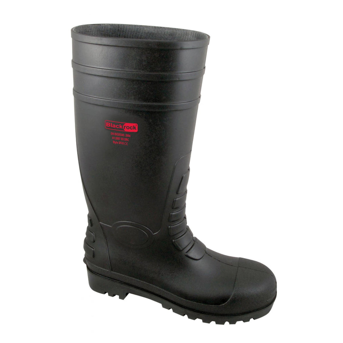 Blackrock steel toe cap safety wellington, size 9