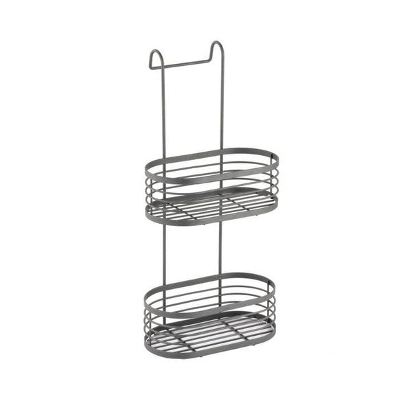 Blue Canyon 2 tier grey over shower screen caddy
