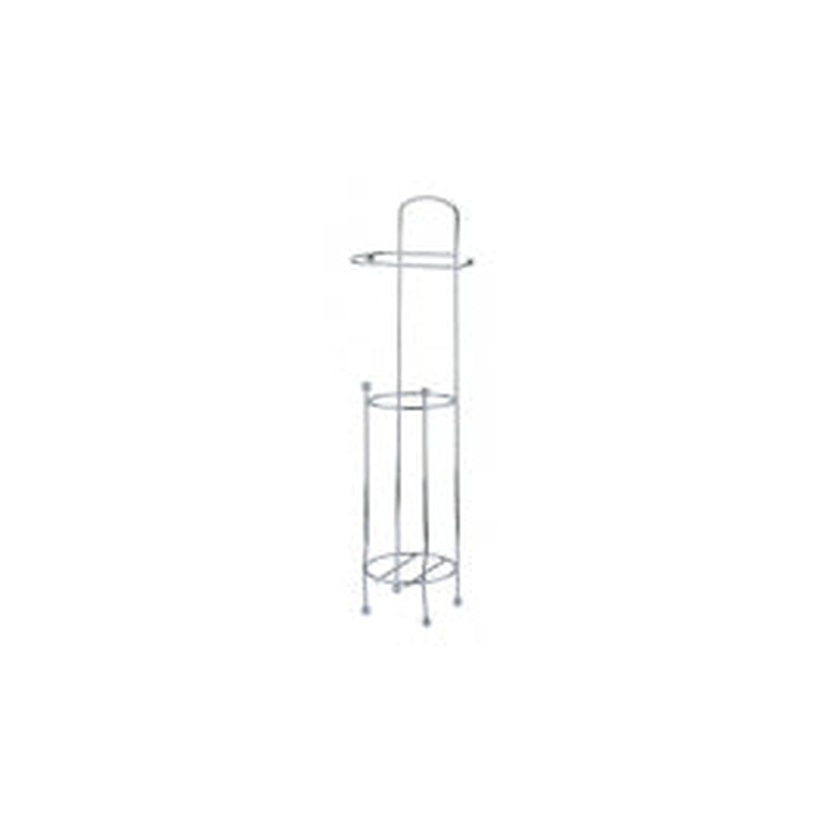 Blue Canyon free standing chrome toilet roll holder stand