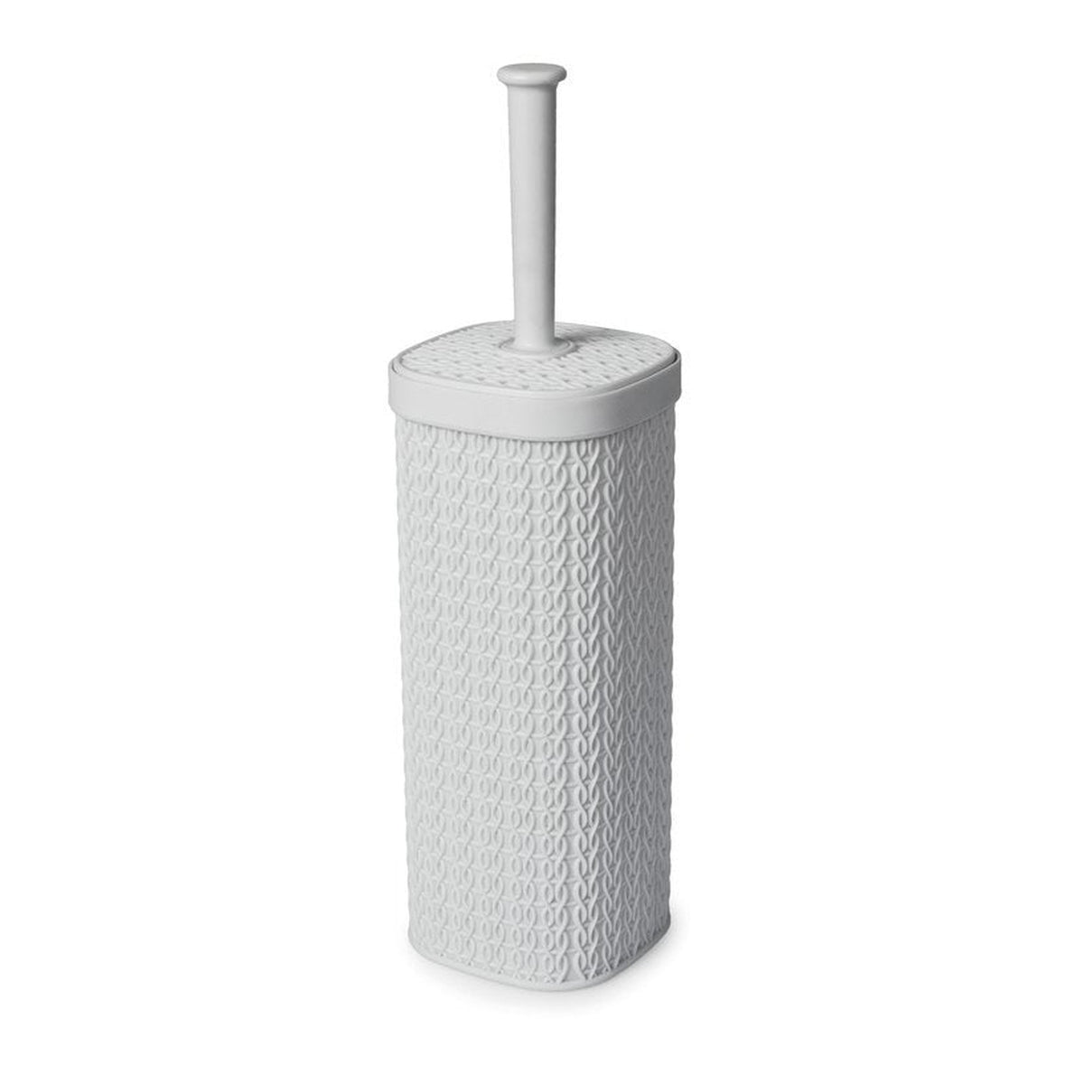 Blue Canyon white lace design toilet brush