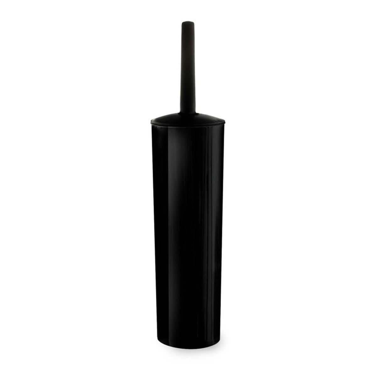 Blue Canyon black toilet brush and holder