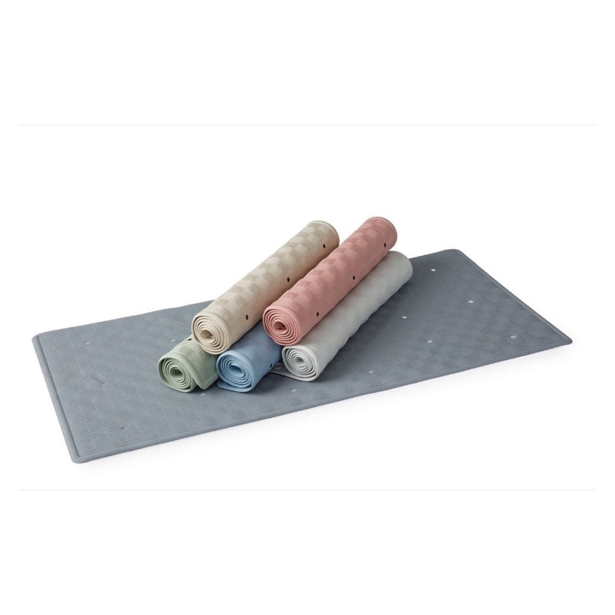 Blue Canyon grey rubber non-slip bath mat