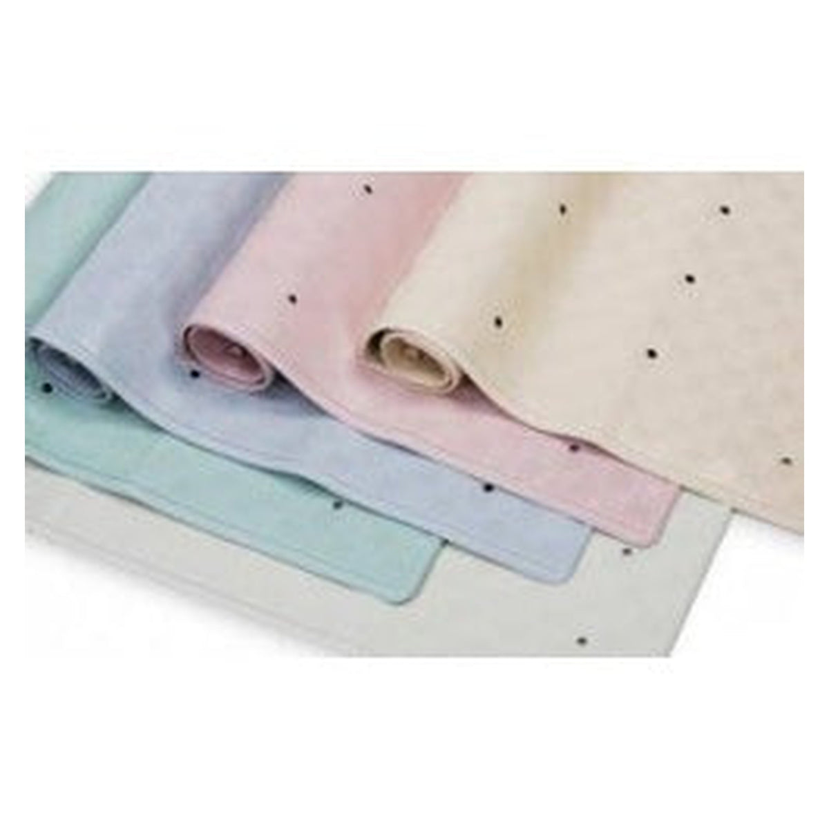Blue Canyon cream rubber non-slip shower mat