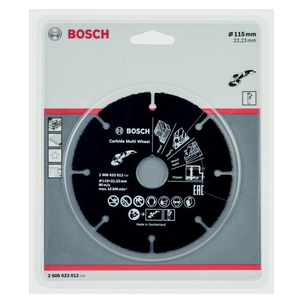 Bosch 115mm carbide multi wheel