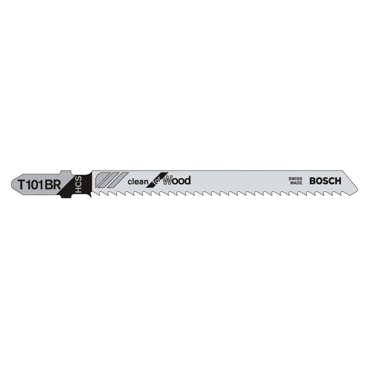 Bosch Clean for Wood jigsaw blades, pack of 5