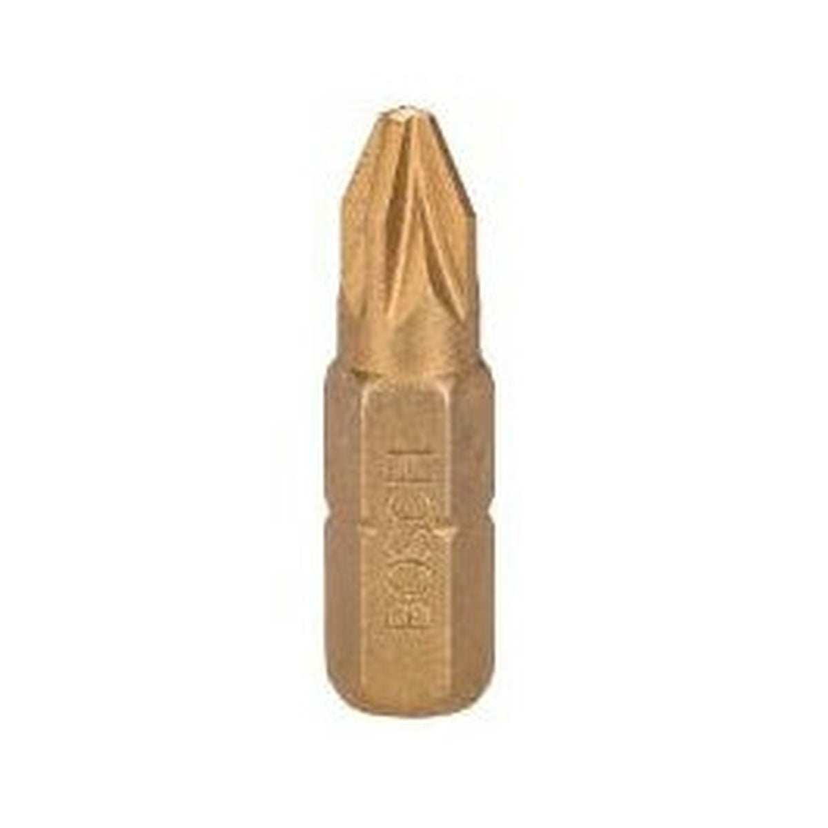Bosch Extra Hard PZ2 25mm screwdriver bits, pack of 25