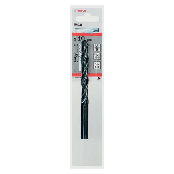 Bosch HSS Twist Point TEQ 10mm drill bit