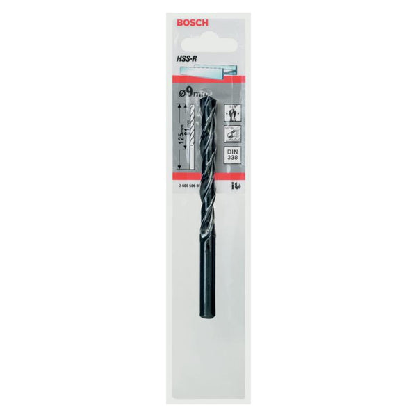Bosch HSS Twist Point TEQ 9mm drill bit