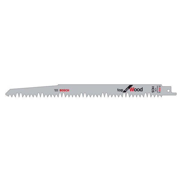 Pack of 5 Bosch S1531L sabre saw blades