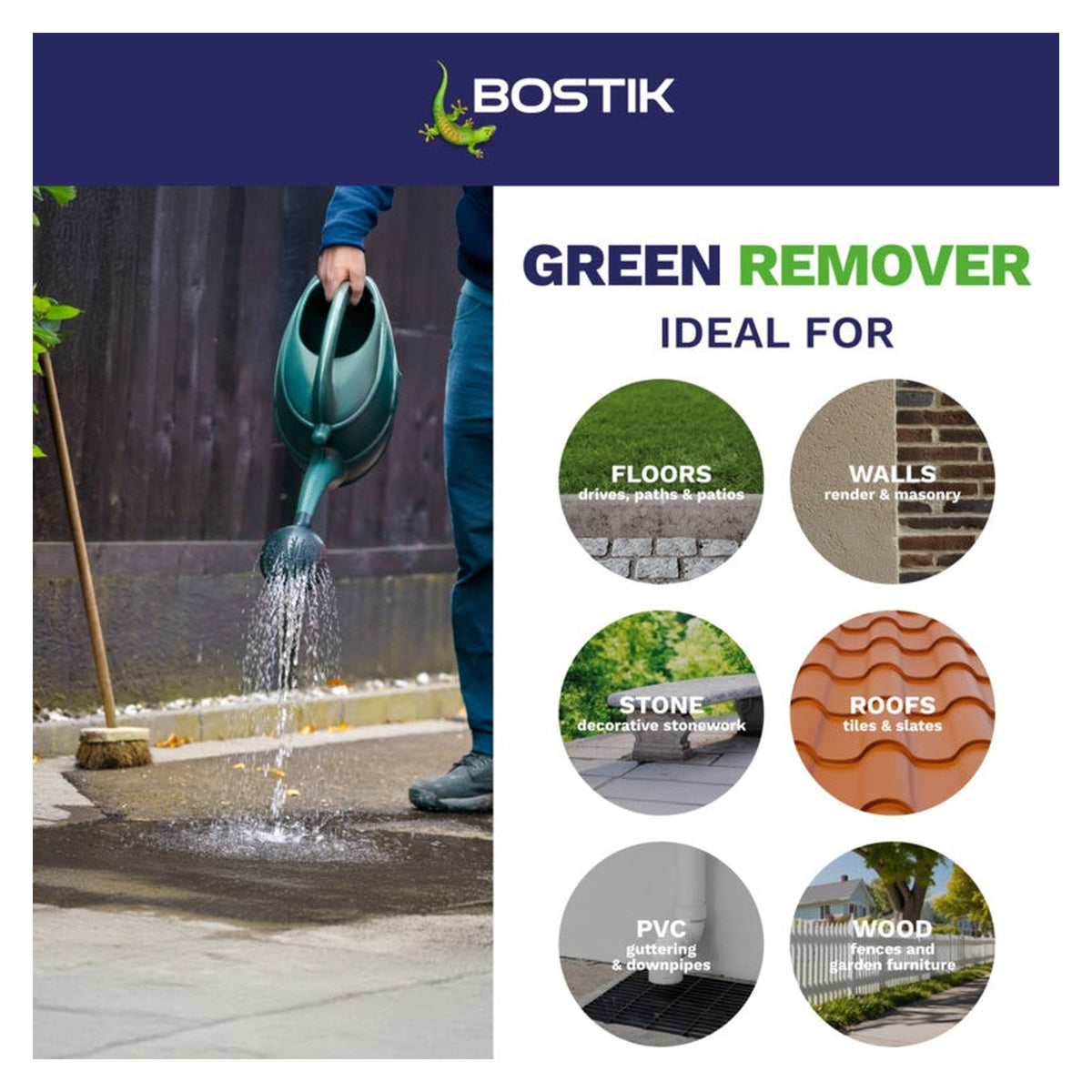 Bostik Green Remover Concentrate tub of 30 tablets, view 2