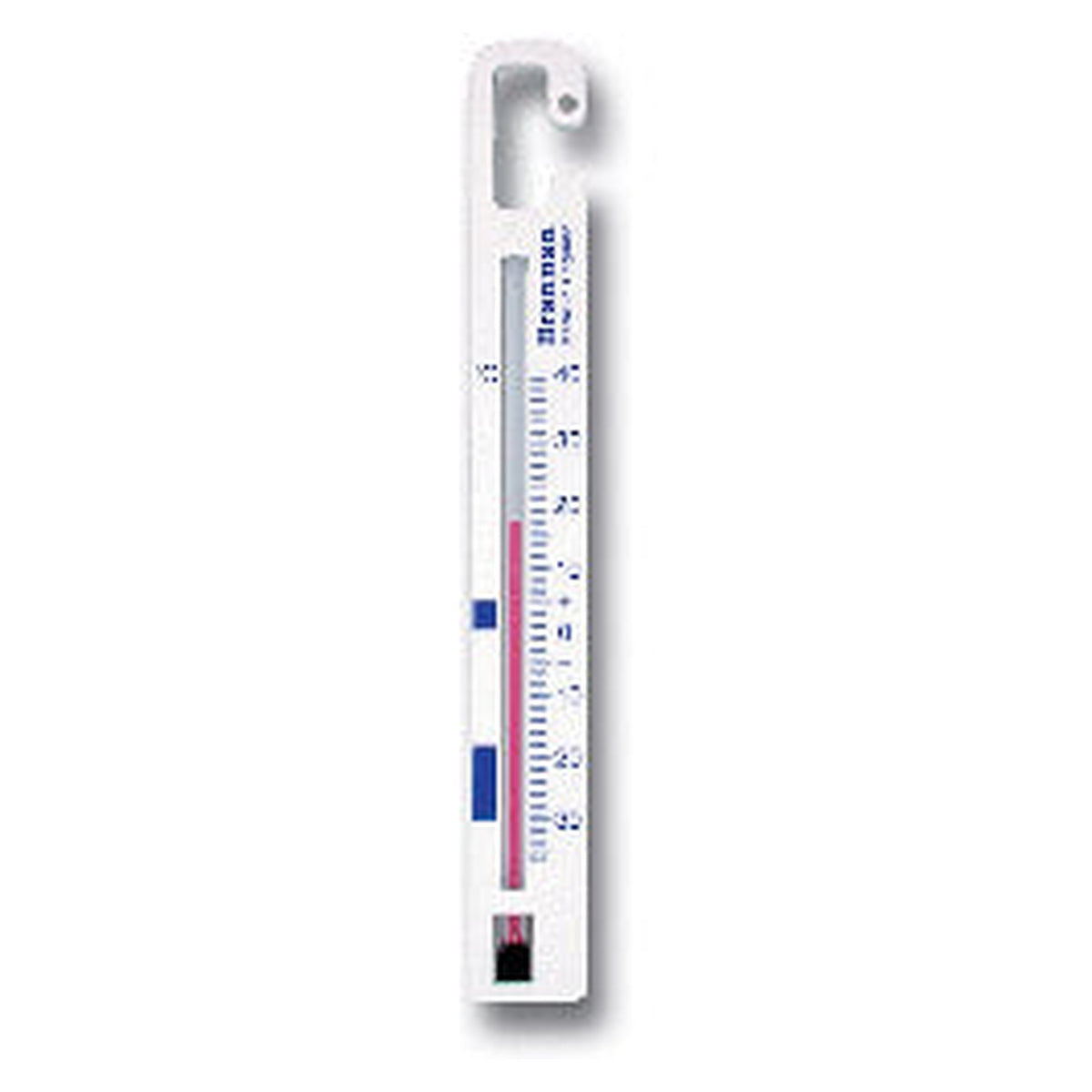 Brannan white vertical fridge freezer thermometer