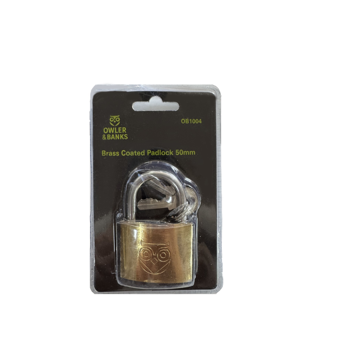 Brass Coated Padlock - 50mm