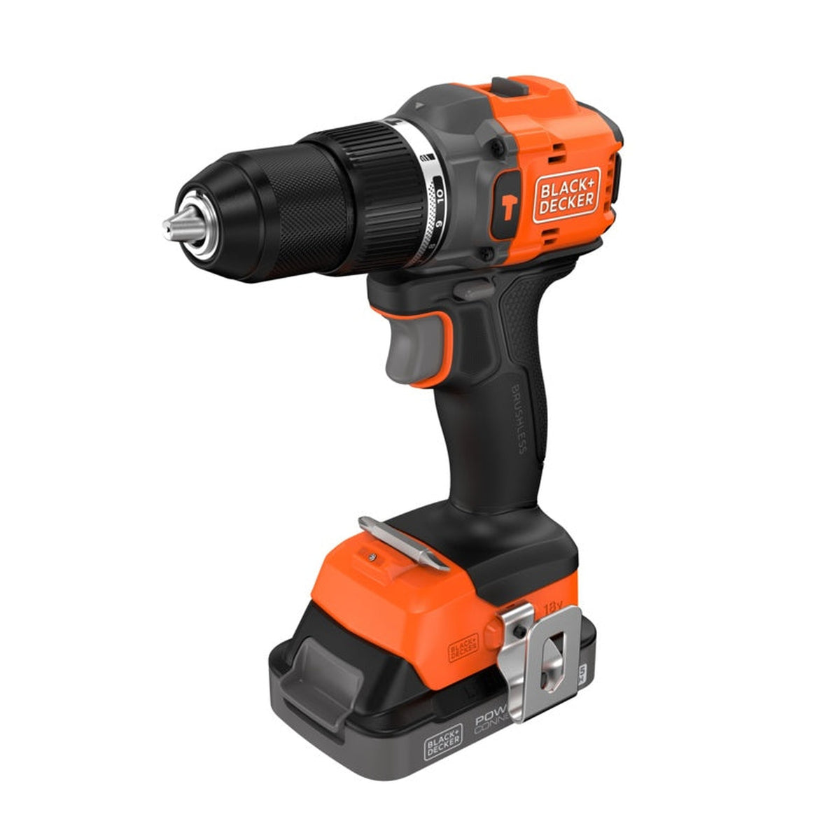 Brushless Hammer Drill Kit - 18v